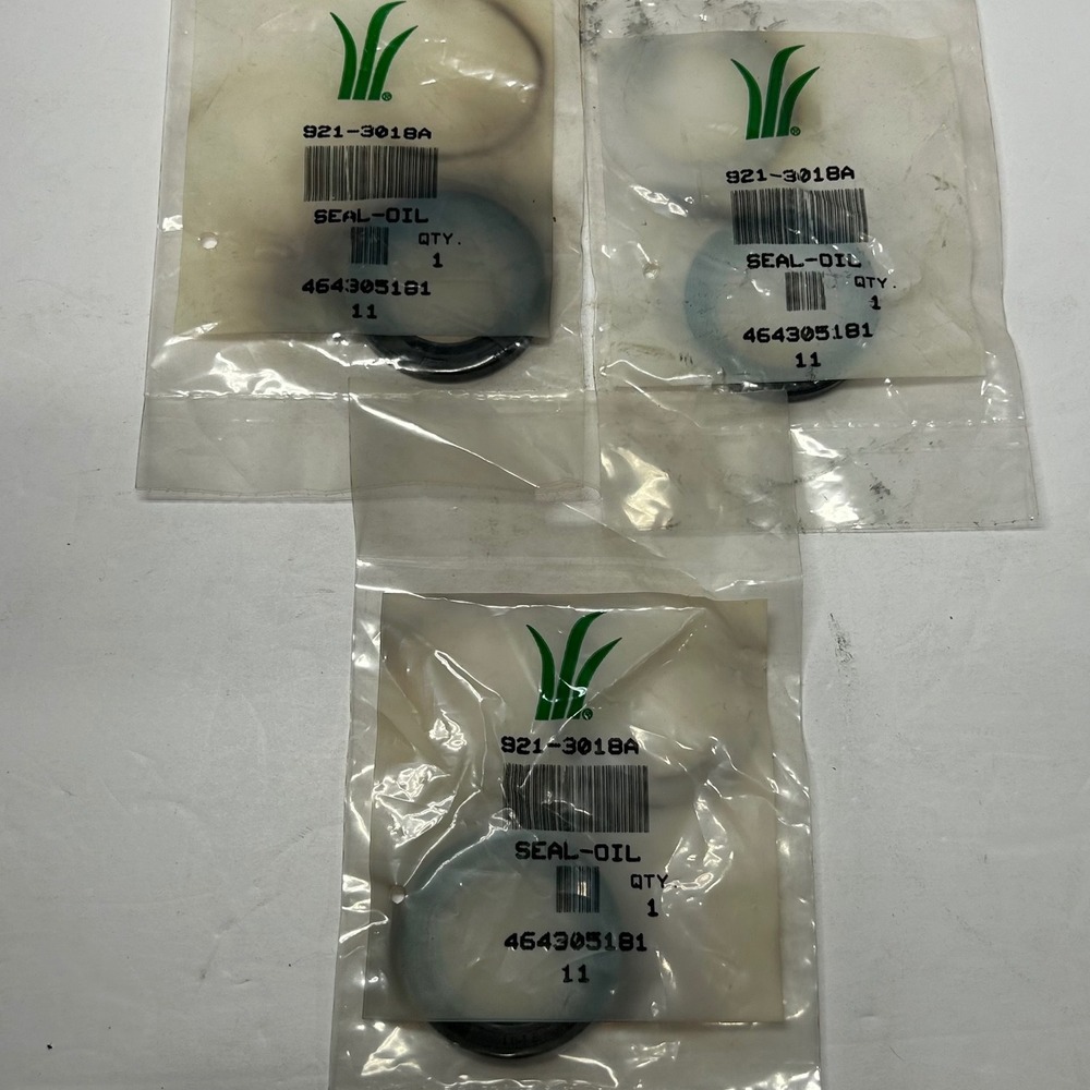 MTD Cub Cadet Oil Seal 921-3018A OEM Replacement Parts New 3 Pack